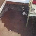 slow leaking pipe damage 3