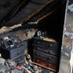 Attic fire in apartment Oldbawn Tallaght