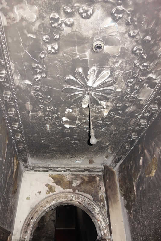 Apartment fire