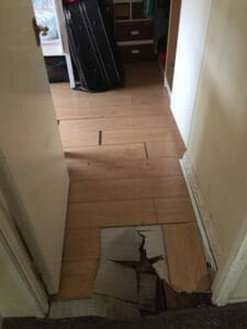 Pipe Leak water damage North Dublin