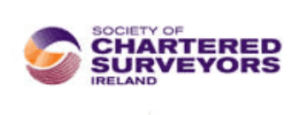 Society of Chartered Surveyors Ireland logo, one of the professional accreditations held by Insurance Claim Solutions