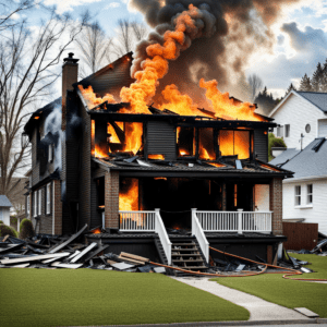 how to deal with an insurance adjuster after a house fire
