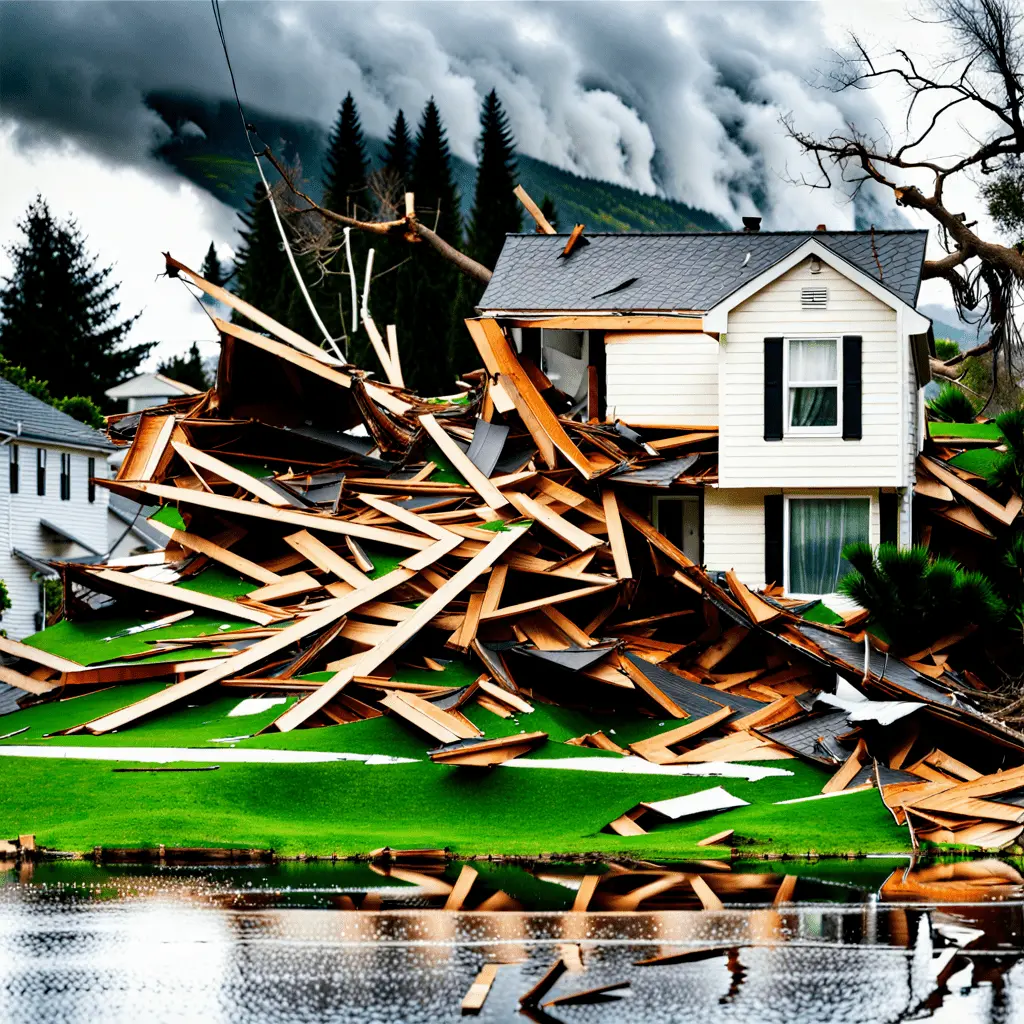 Image of storm damage for blog who pays a loss assessor?