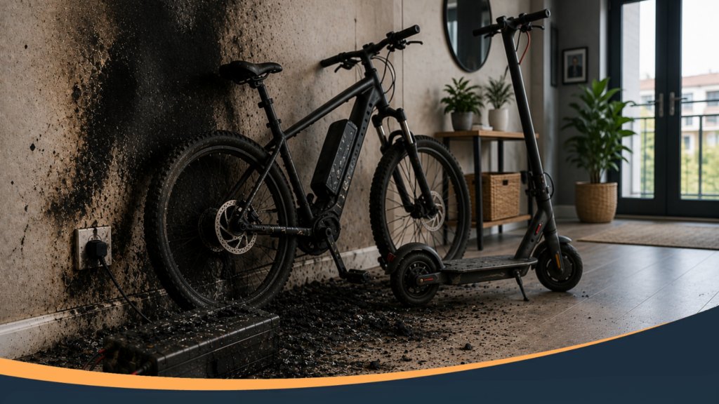 E-Bike or E-Scooter Battery Fire? What Your Home Insurance Claim Actually Covers 2 ics 3